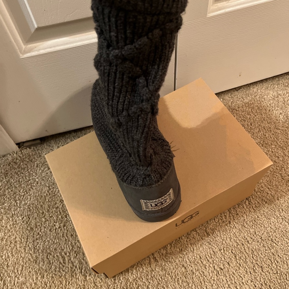 Classic Argyle Knit UGG boots